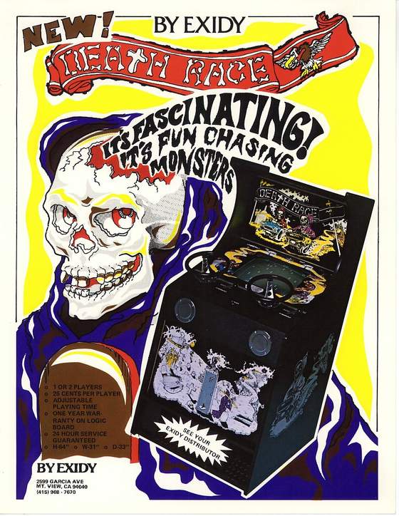 Death Race Flyer: 1 Front